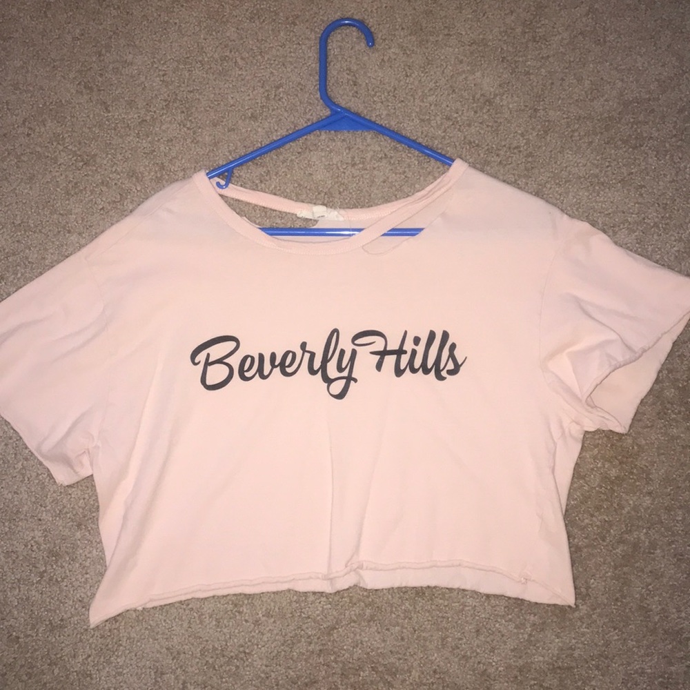 Beverly Hills Crop Tee!!